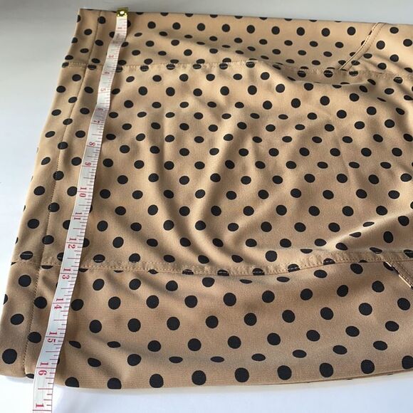 F21, Trendy, Nude, Polka Dot Mini Skirt - Picture 10 of 14